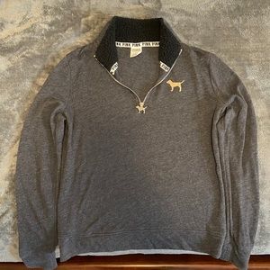 PINK Women’s half-zip sweatshirt